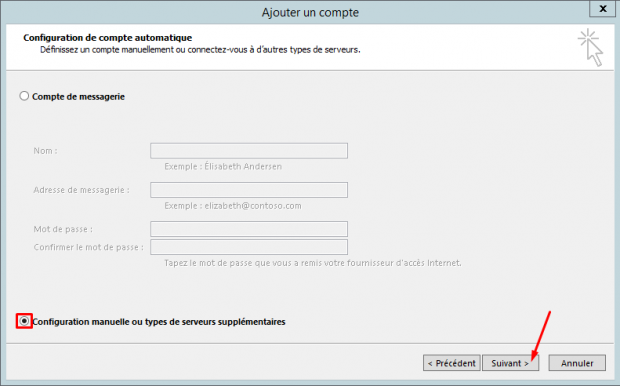 configurer Outlook 2013