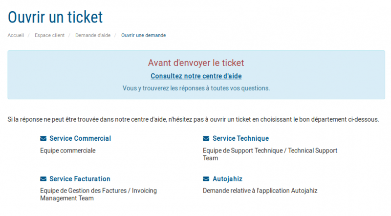 Comment ouvrir un ticket? - Centre d'aide ADK Media